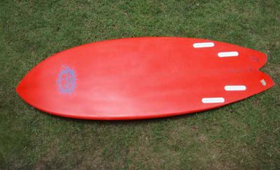 Fresh Fish For Sale
5' 9 1/2" X 22 1/2 " X 2 7/16" F2K slight double bump
single concave with rocker suited to tropical reefs or punchy beach break

PM or email me for purchase and delivery details
